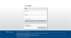 Desktop Screenshot of myaccountviewonline.com